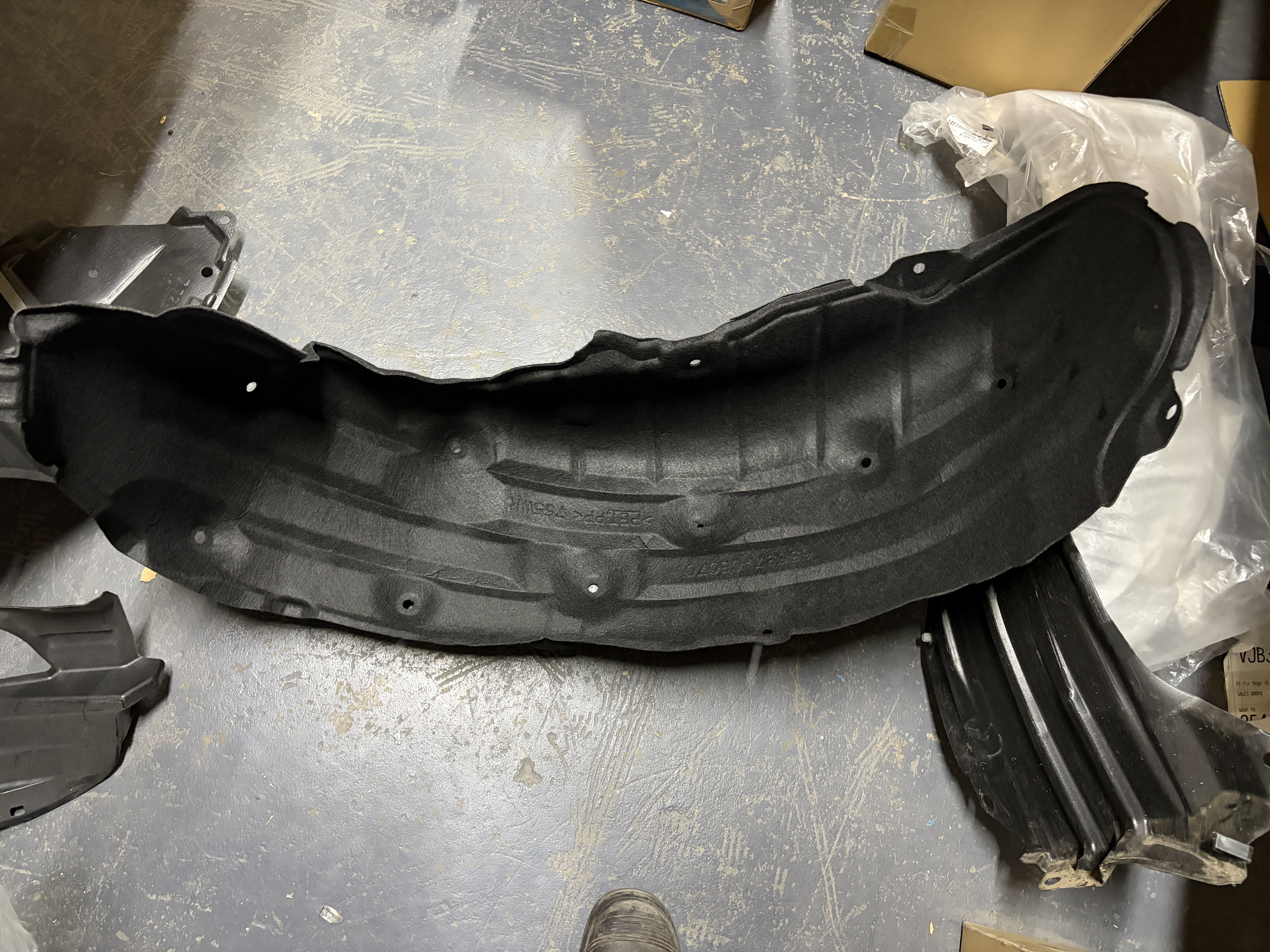 Quarter Panel Splash Shield (Rear). — photo 2